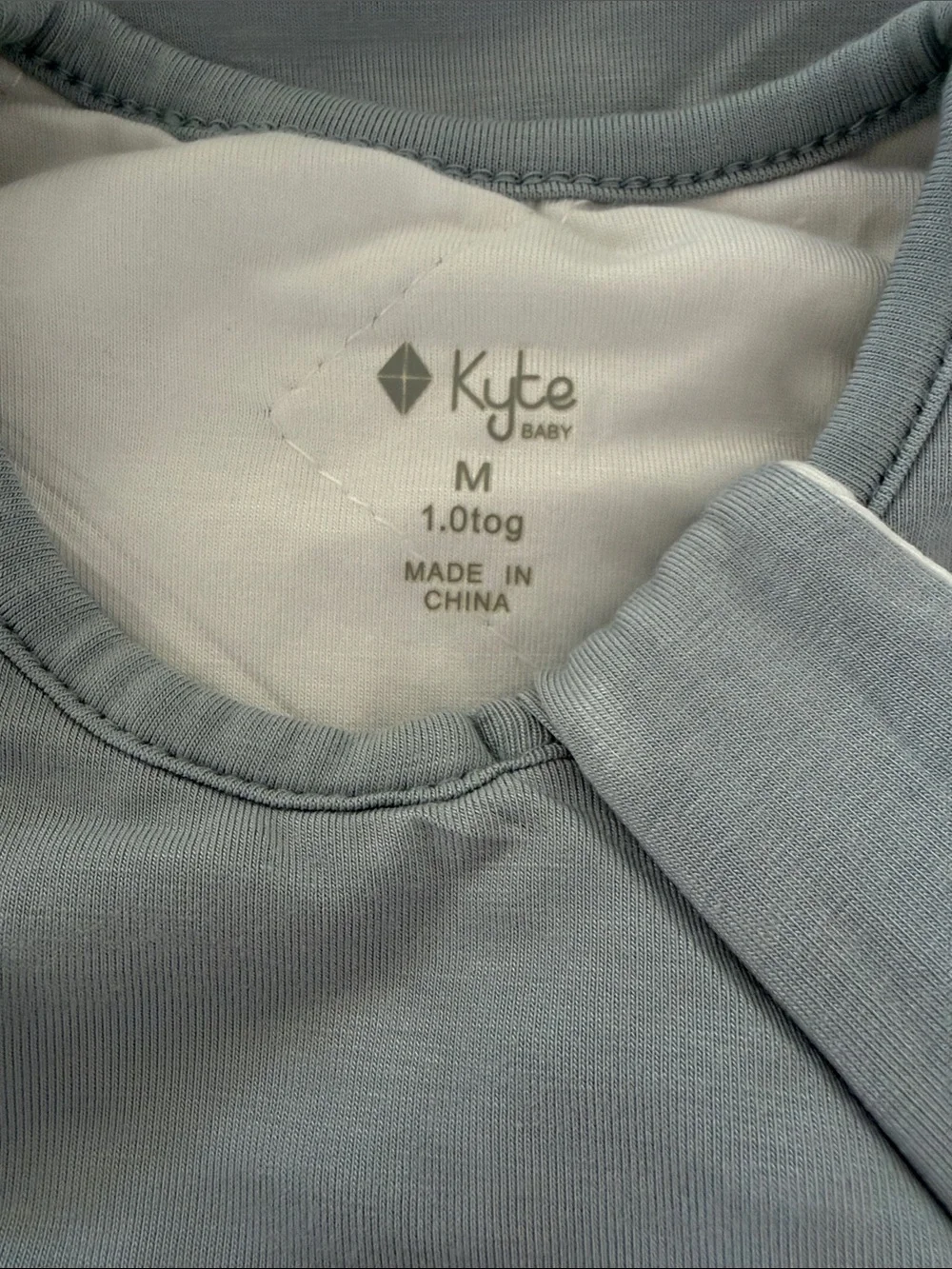 Kyte baby Sleep Sack in Light Blue Medium 1.0 TOG NWOT